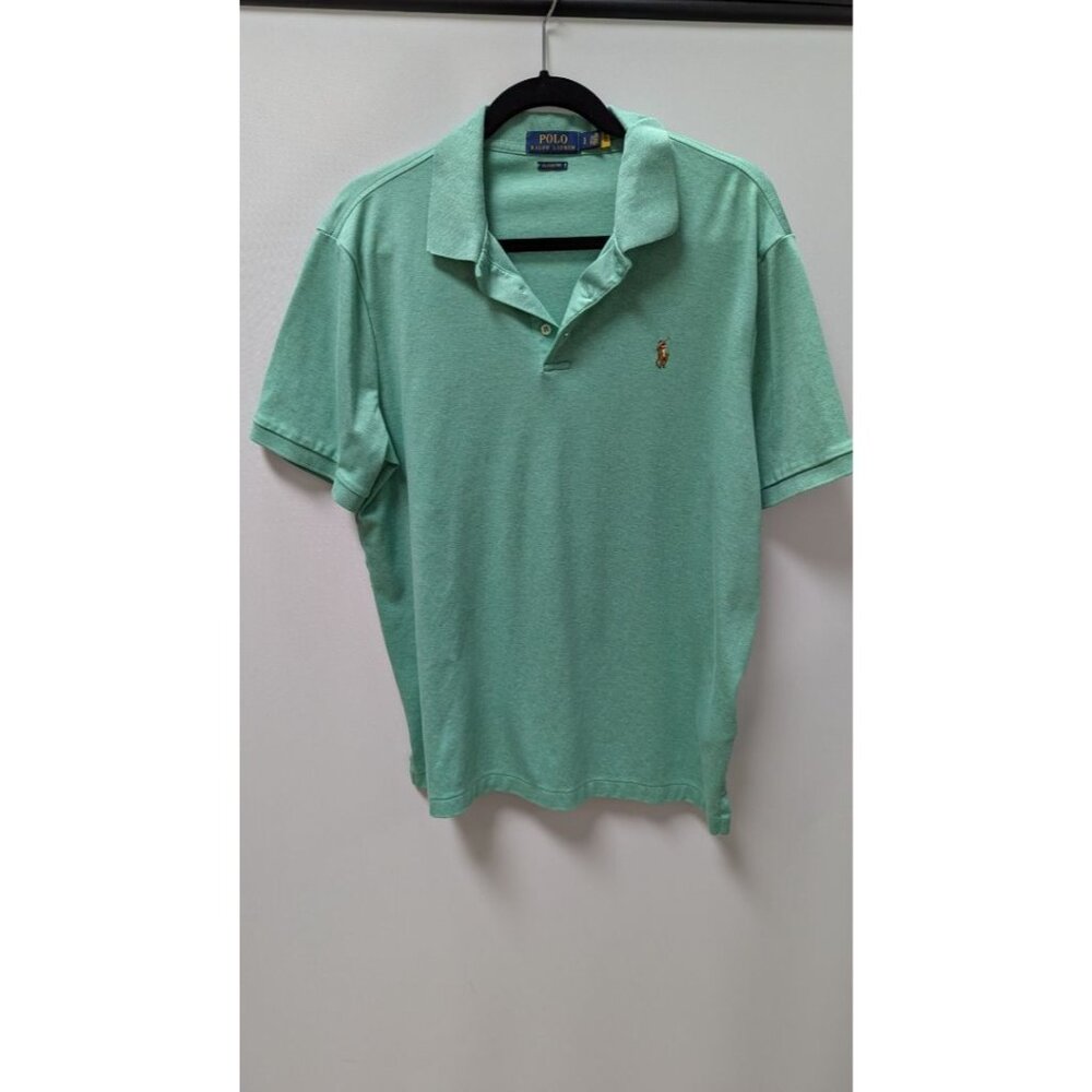 Polo Ralph Lauren Turquoise Classic Fit Polo Shirt